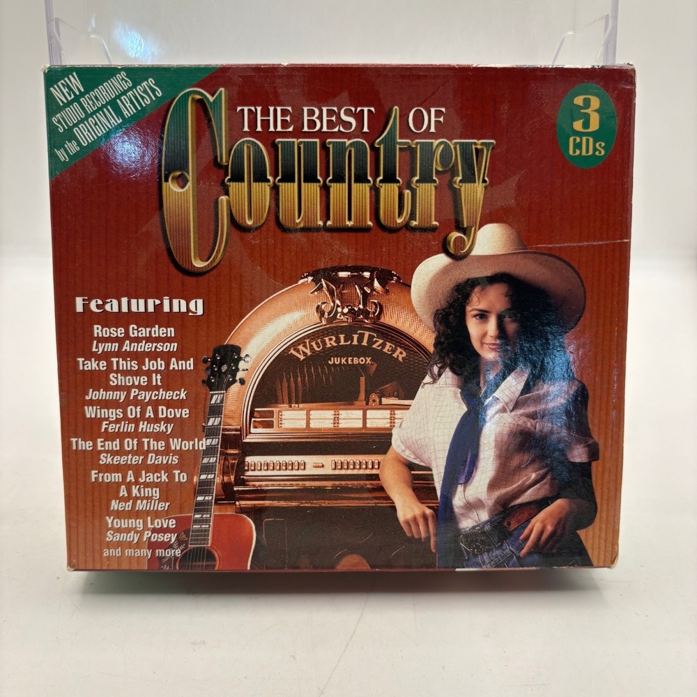 The Best of Country 3 CD Box Set Madacy Entertainment 1999 OSB2 1326 Mixed